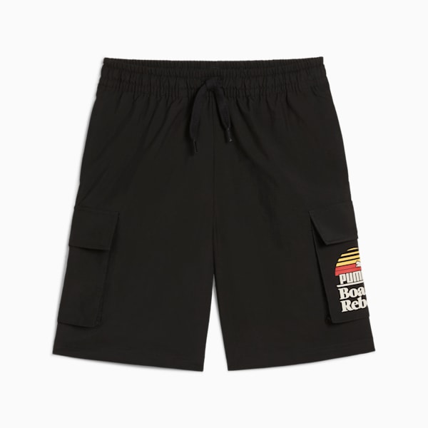 ボーイズ ミッド 90S カーゴ チノ ショーツ B 120-160cm, PUMA Black, extralarge-JPN