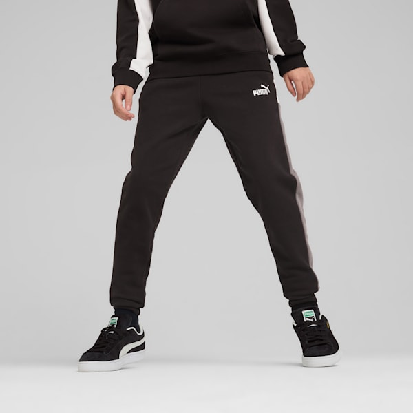 ボーイズ ESS ブロック スウェットパンツ TR B 120-160cm, PUMA Black, extralarge-JPN