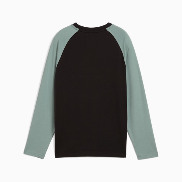 ボーイズ ミッド90S 長袖 Tシャツ B 120-160cm, PUMA Black, extralarge-JPN