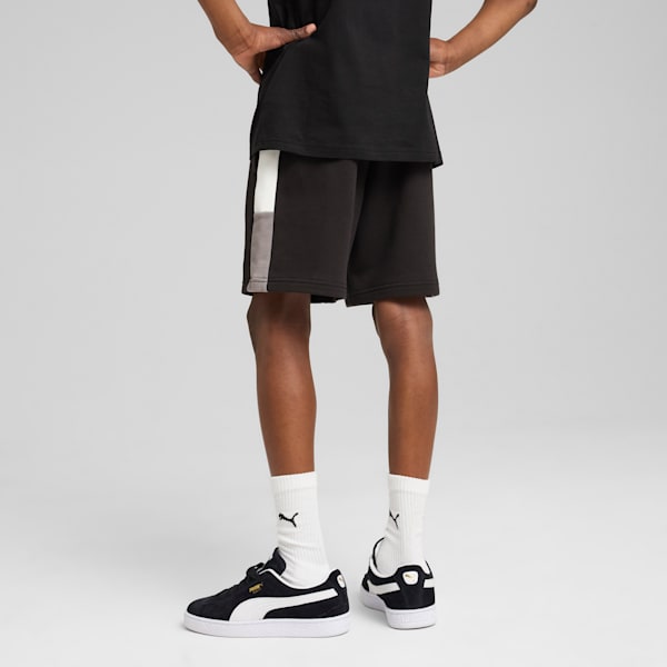 ボーイズ ESS ブロック ショーツ TR B 120-160cm, PUMA Black, extralarge-JPN