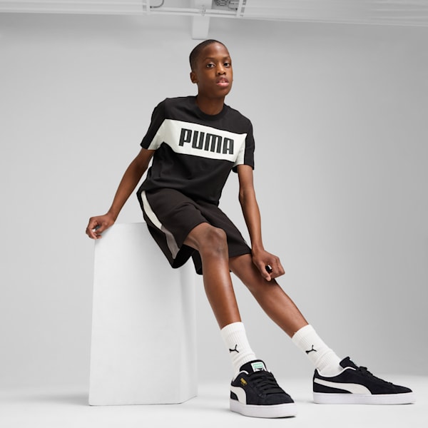 ボーイズ ESS ブロック ショーツ TR B 120-160cm, PUMA Black, extralarge-JPN