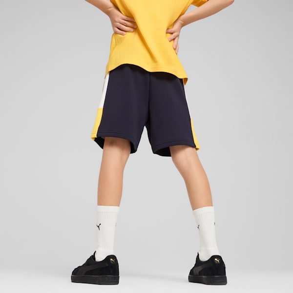 ボーイズ ESS ブロック ショーツ TR B 120-160cm, New Navy, extralarge-JPN