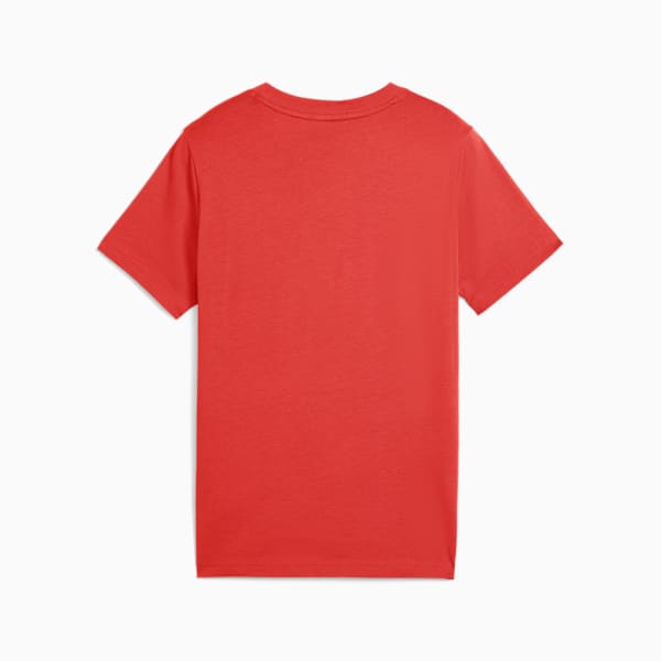 ボーイズ ESS ロゴ ラブ HOG 半袖 Tシャツ B 120-160cm, Red Fire, extralarge-JPN