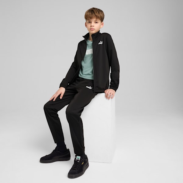 ボーイズ ポリ スーツ B 上下セット 120-160cm, PUMA Black, extralarge-JPN