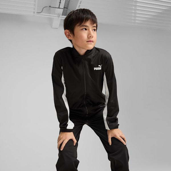 ボーイズ ポリ ベースボール スーツ B 上下セット 120-160cm, PUMA Black, extralarge-JPN