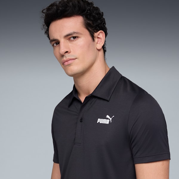 Essentials All In Men's Polo Shirt, PUMA Black, extralarge
