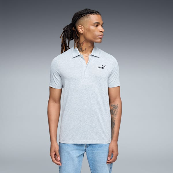Chemise polo ESS All in Homme, Light Gray Heather, extralarge