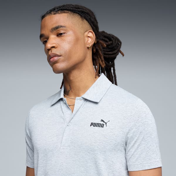 Chemise polo ESS All in Homme, Light Gray Heather, extralarge