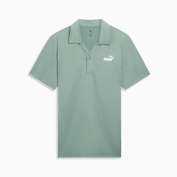 Essentials All In Men's Polo Shirt, Green Moon, extralarge