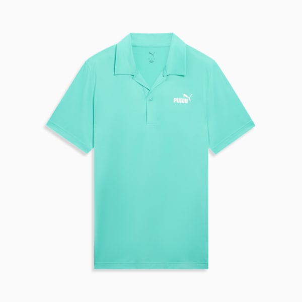 Essentials All In Men's Polo Shirt, Aquatic, extralarge