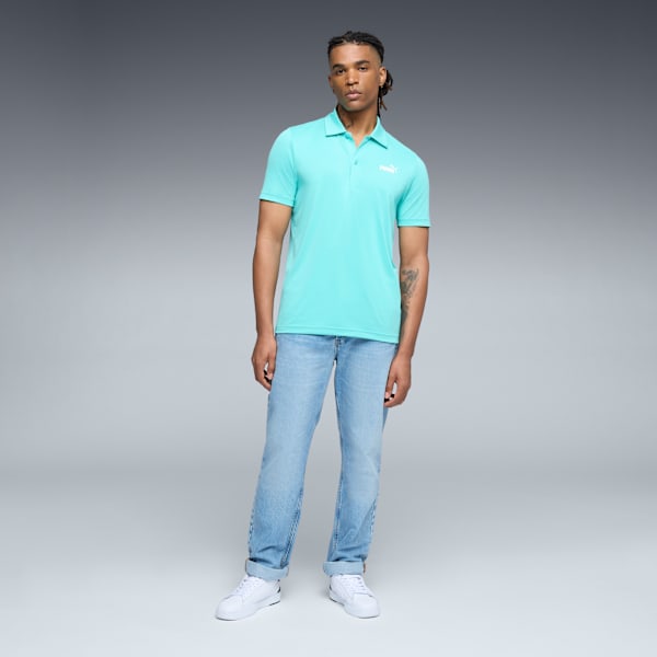 Polo ESS All In para hombre, Aquatic, extralarge