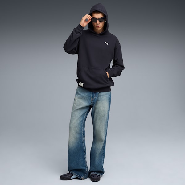 Chandail à capuchon PUMA Class Relaxed Homme, New Navy, extralarge