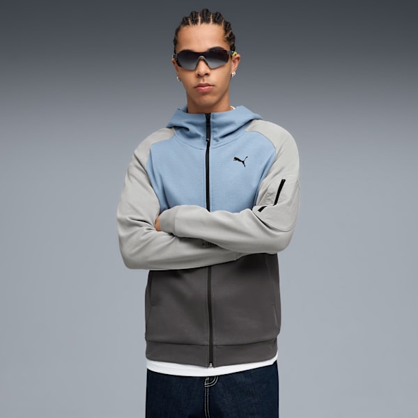 PUMATECH FZ Hoodie Men, Cool Blue, extralarge