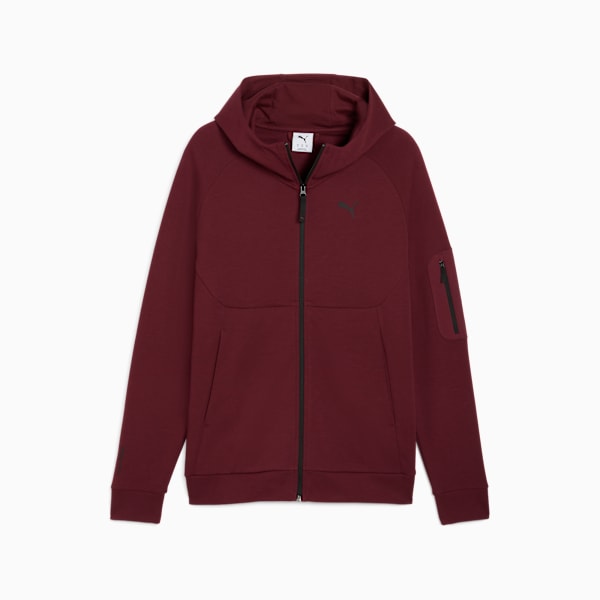 PUMATECH FZ Hoodie Men, Ruby Shimmer, extralarge