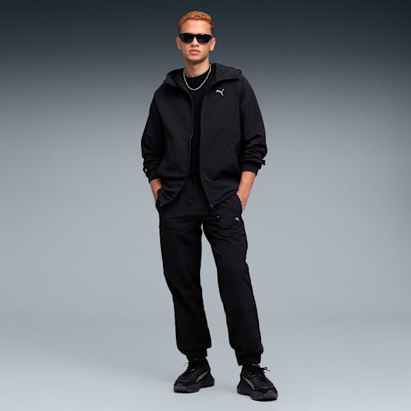 PUMATECH Men’s Regular Fit Woven Cargo Pants, PUMA Black, extralarge-IND