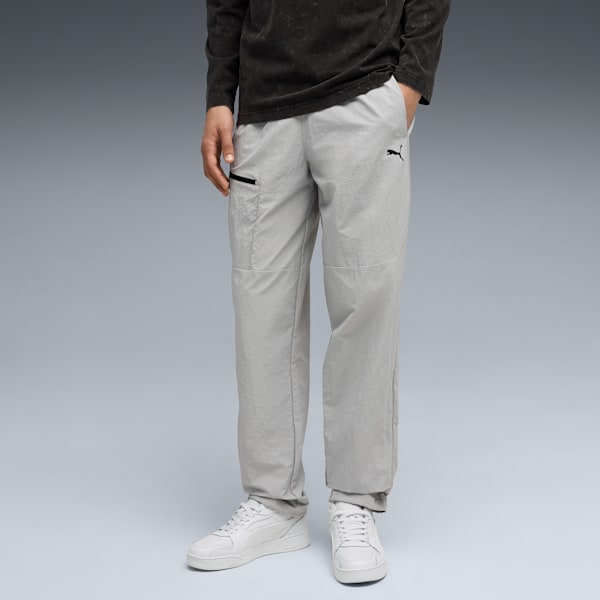PUMATECH Woven Cargo Pants Men, Gray Echo, extralarge