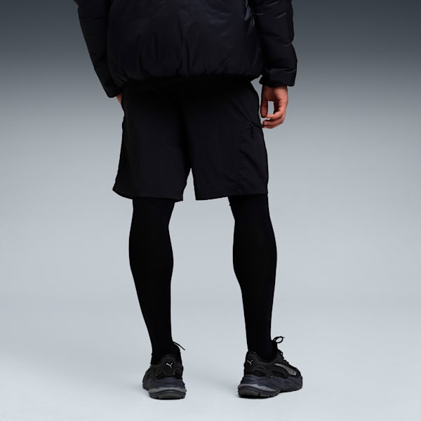 PUMATECH Men’s Zip Pocket Cargo Shorts, PUMA Black, extralarge-IND