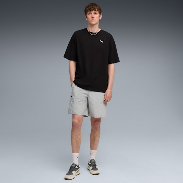 Shorts tejido de 8” PUMATECH para hombre, Gray Echo, extralarge