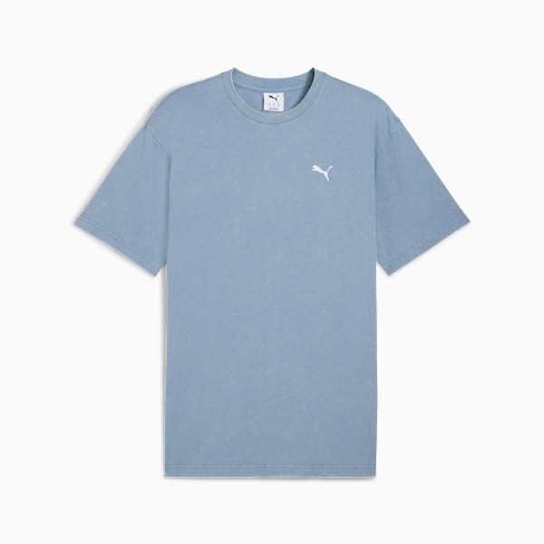 Essentials Elevated Wash Tee Men, Cool Blue, extralarge