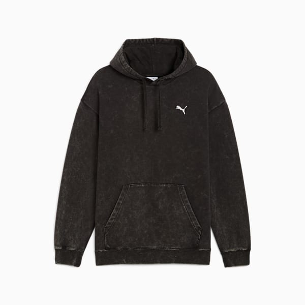 ESS ELEVATED Wash Hoodie Men, PUMA Black, extralarge