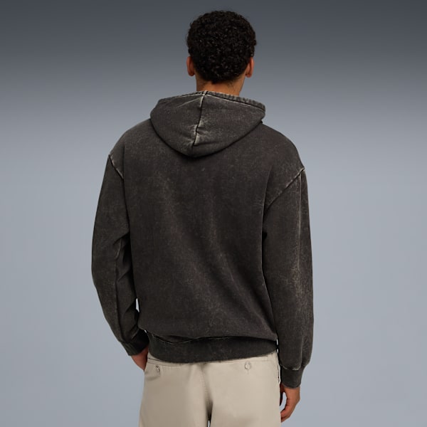 ESS ELEVATED Wash Hoodie Men, PUMA Black, extralarge