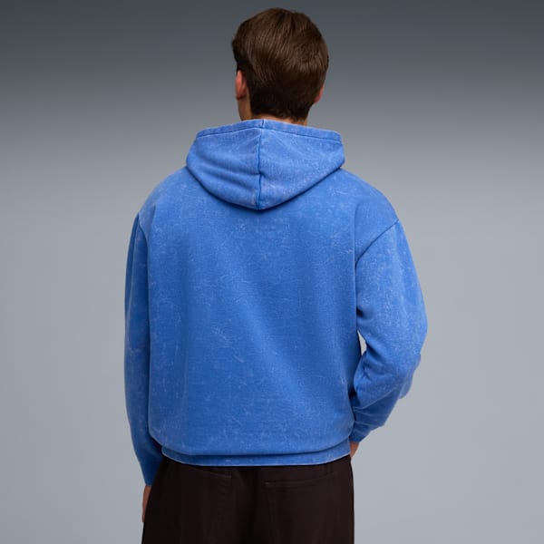 ESS ELEVATED Wash Hoodie Men, Mountain Blue, extralarge