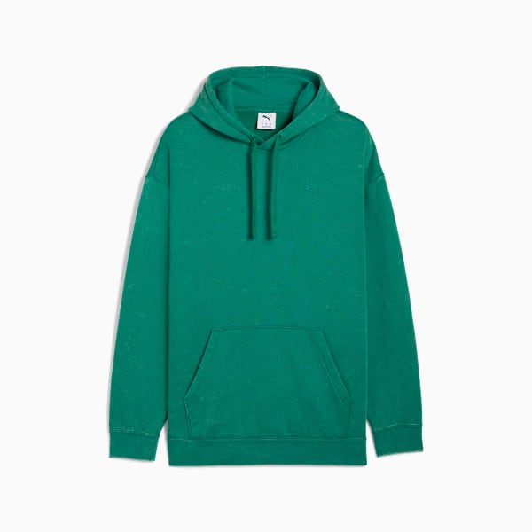 ESS ELEVATED Wash Hoodie Men, Wild Green, extralarge