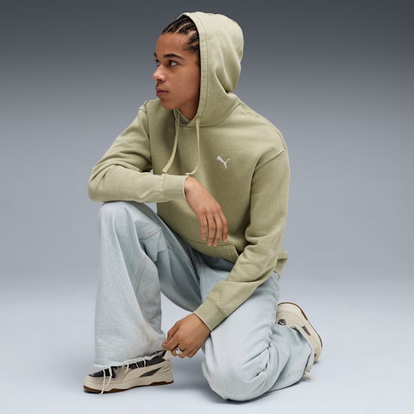 ESS ELEVATED Wash Hoodie Men, Lux Army, extralarge