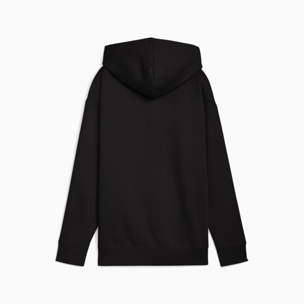 Essentials Tape Women's Full-Zip Cotton Hoodie, PUMA Black, extralarge-IND