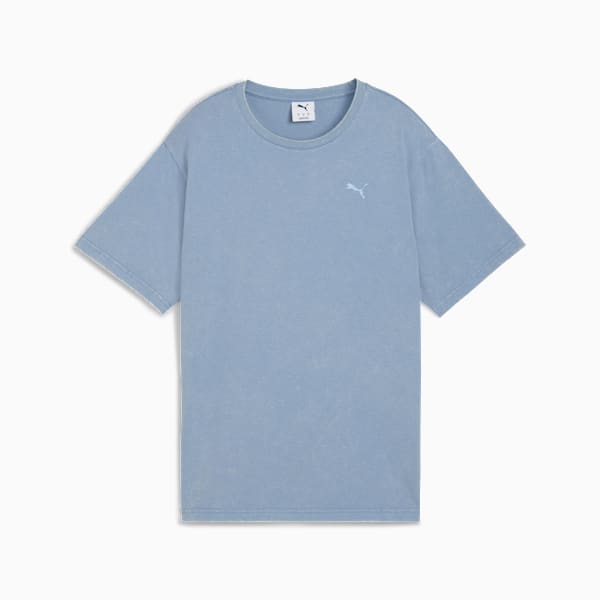 ESS ELEVATED Wash Tee Women, Cool Blue, extralarge