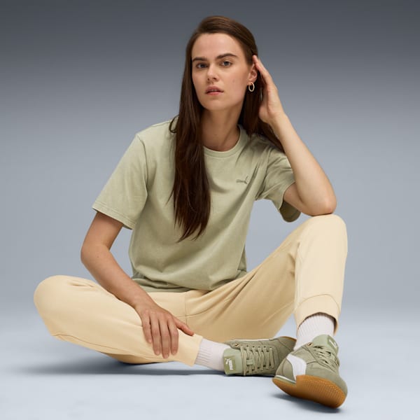ESS ELEVATED Wash Tee Women, Lux Army, extralarge
