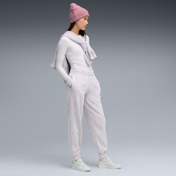 ESS ELEVATED Wash Sweatpants Women, Lilac Crush, extralarge