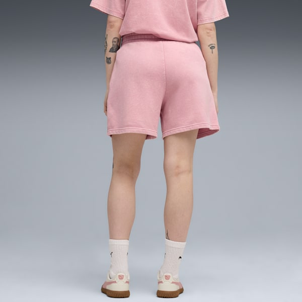 ESS ELEVATED Wash Shorts Women, Poised Pink, extralarge