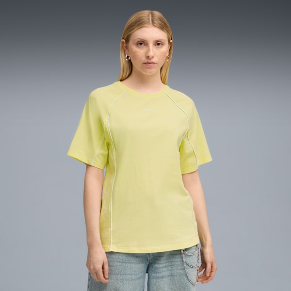 PUMA Sport Relaxed Tee Women, Gold Moon, extralarge