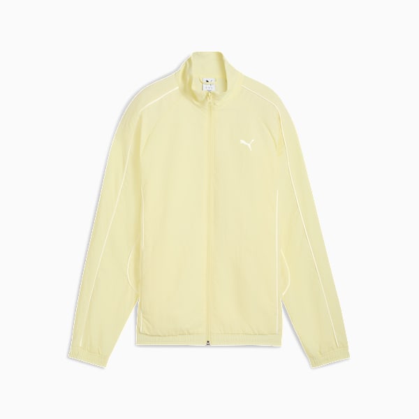 PUMA Sport Woven Full-Zip Jacket Women, Gold Moon, extralarge