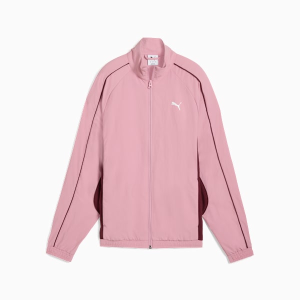 PUMA Sport Woven Full-Zip Jacket Women, Poised Pink, extralarge