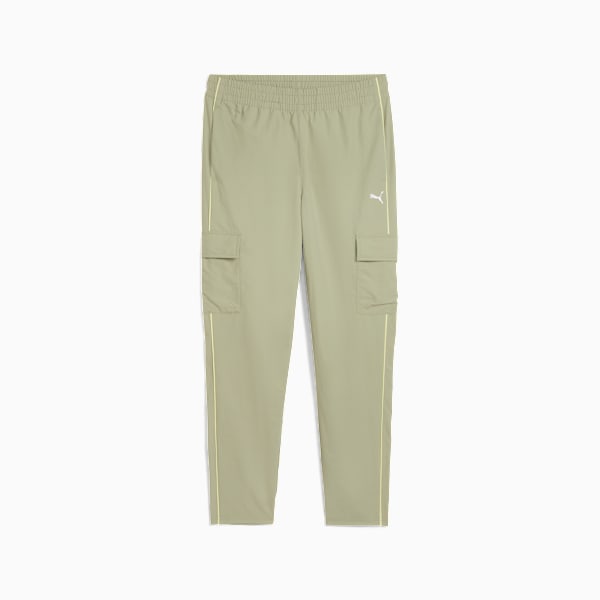 PUMA Sport Woven Cargo Pants Women, Lux Army, extralarge