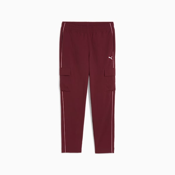 PUMA Sport Woven Cargo Pants Women, Ruby Shimmer, extralarge