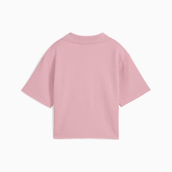 PUMA Class Relaxed Polo Tee Women, Poised Pink, extralarge