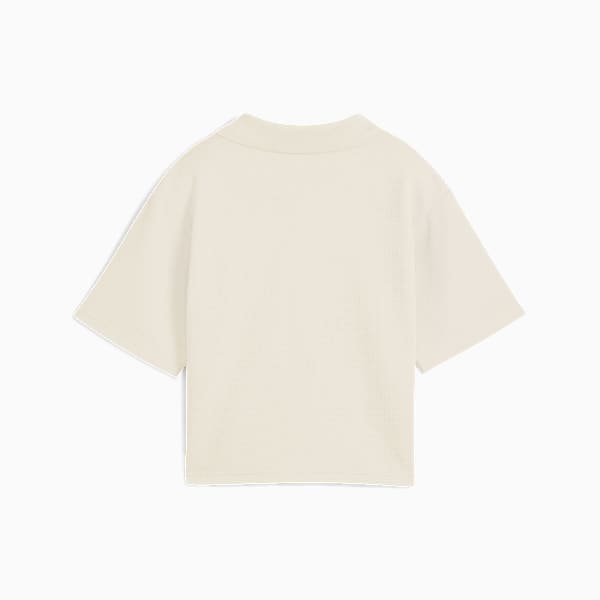 PUMA Class Relaxed Polo Tee Women, Alpine Snow, extralarge