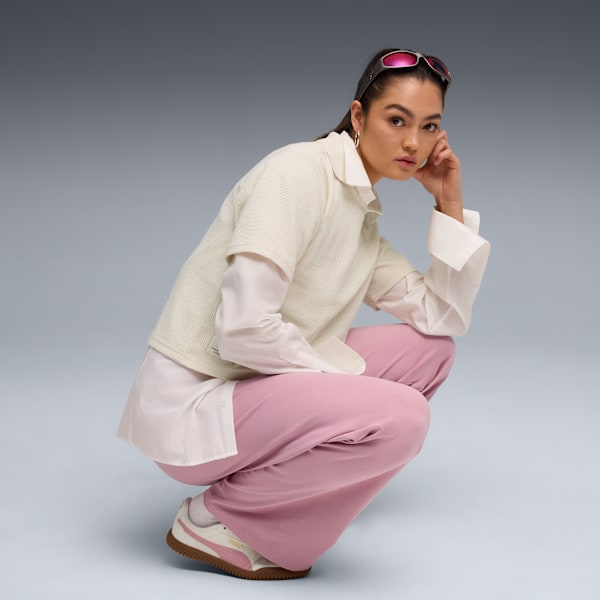 PUMA Class Relaxed Polo Tee Women, Alpine Snow, extralarge