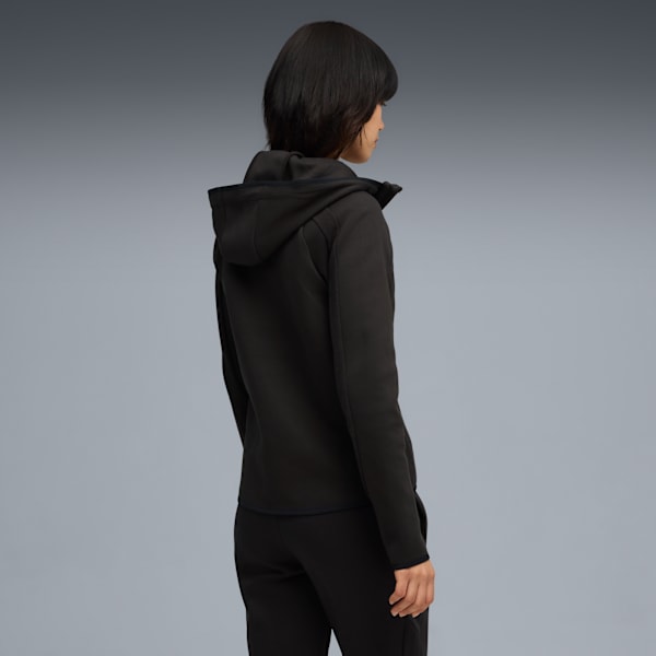 Evostripe Full-Zip Hoodie Women, PUMA Black, extralarge