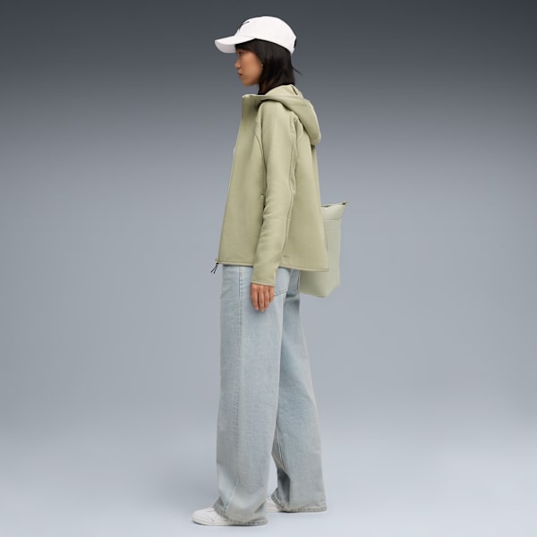 Evostripe Full-Zip Hoodie Women, Lux Army, extralarge