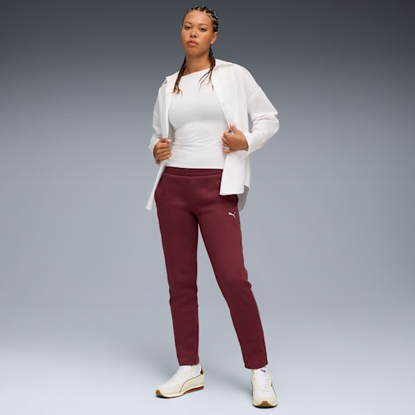 Evostripe Sweatpants Women, Ruby Shimmer, extralarge