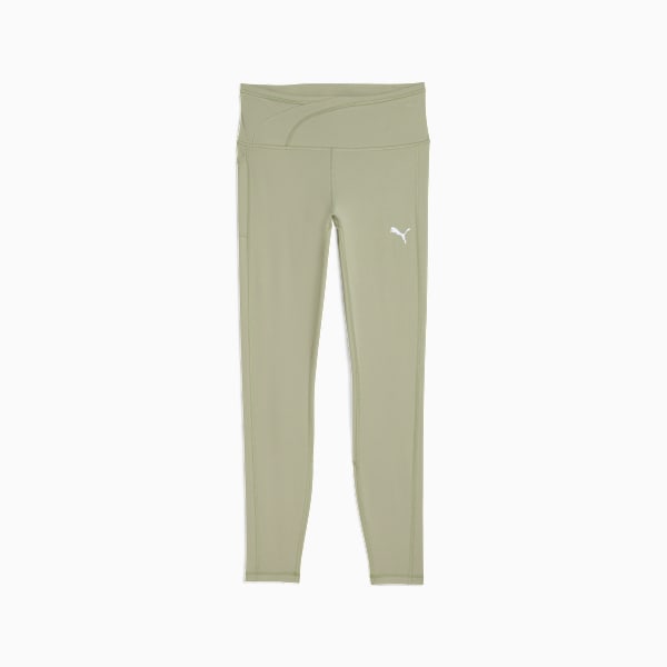 Evostripe High-Waist Tights Women, Lux Army, extralarge
