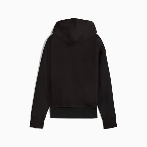 HER Relaxed Full-Zip Hoodie Women, PUMA Black, extralarge