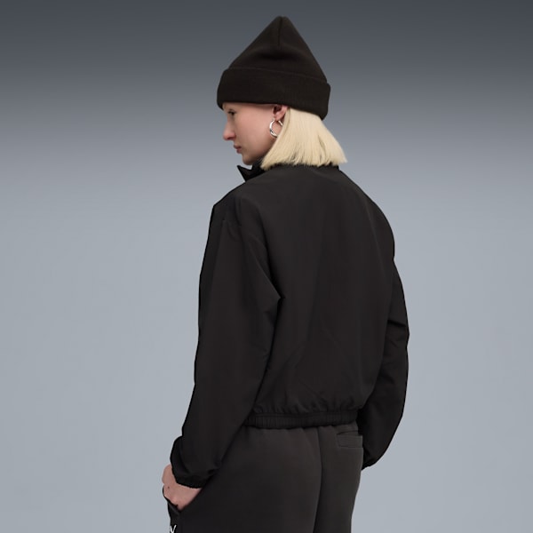 HER Relaxed Half-Zip Crew Women, PUMA Black, extralarge