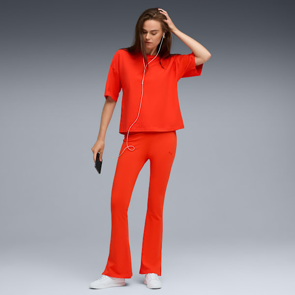 Her Women's High-Waist Leggings, Fierce Red, extralarge