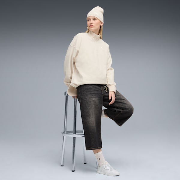 Sudadera de invierno con media cremallera HER para mujer, Alpine Snow, extralarge