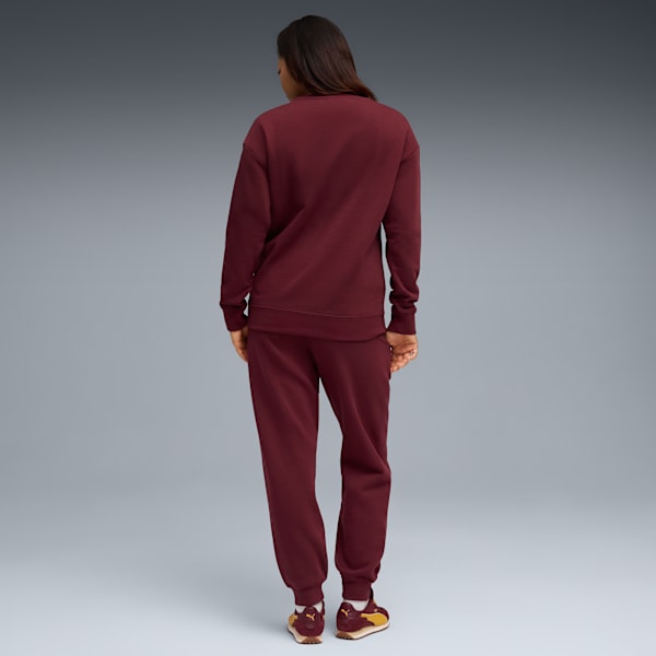 Sweat Suit Relaxed Women, Ruby Shimmer, extralarge